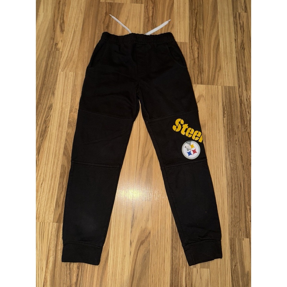 Pittsburgh Steelers NFL cotton Sweatpants Youth Sz M Medium 10/12